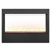 Rear Glass Pane for Dimplex Opti-myst Pro 1000 Built-in Electric Firebox - ExceptionalFire