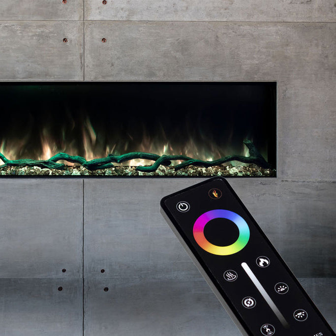 Modern Flames Landscape Pro Slim 56-Inch Built In Wall Mount Electric Fireplace - Model LPS-5614