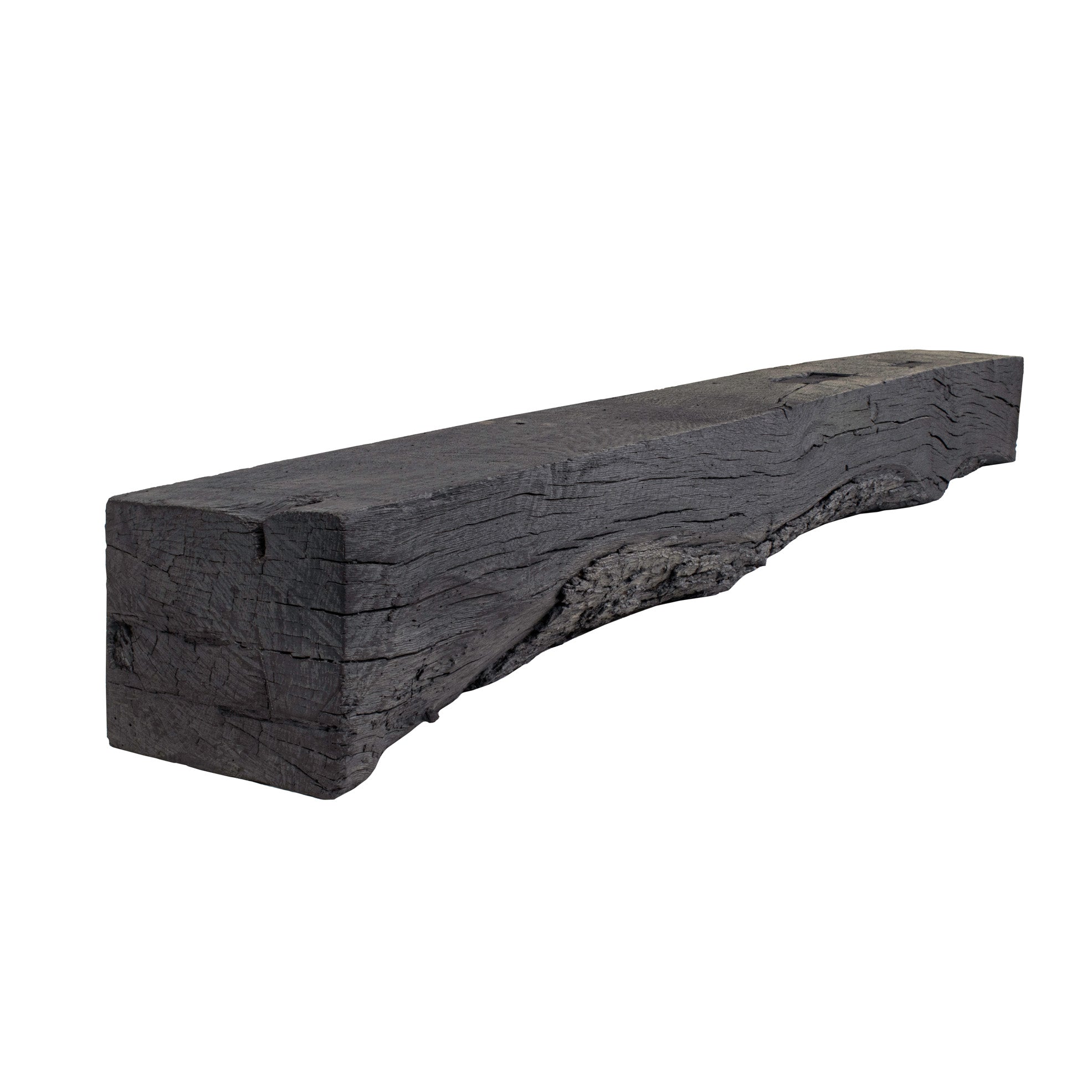 Rickhouse Non-Combustible Concrete Mantel Shelf Eclipse Finish - ExceptionalFire