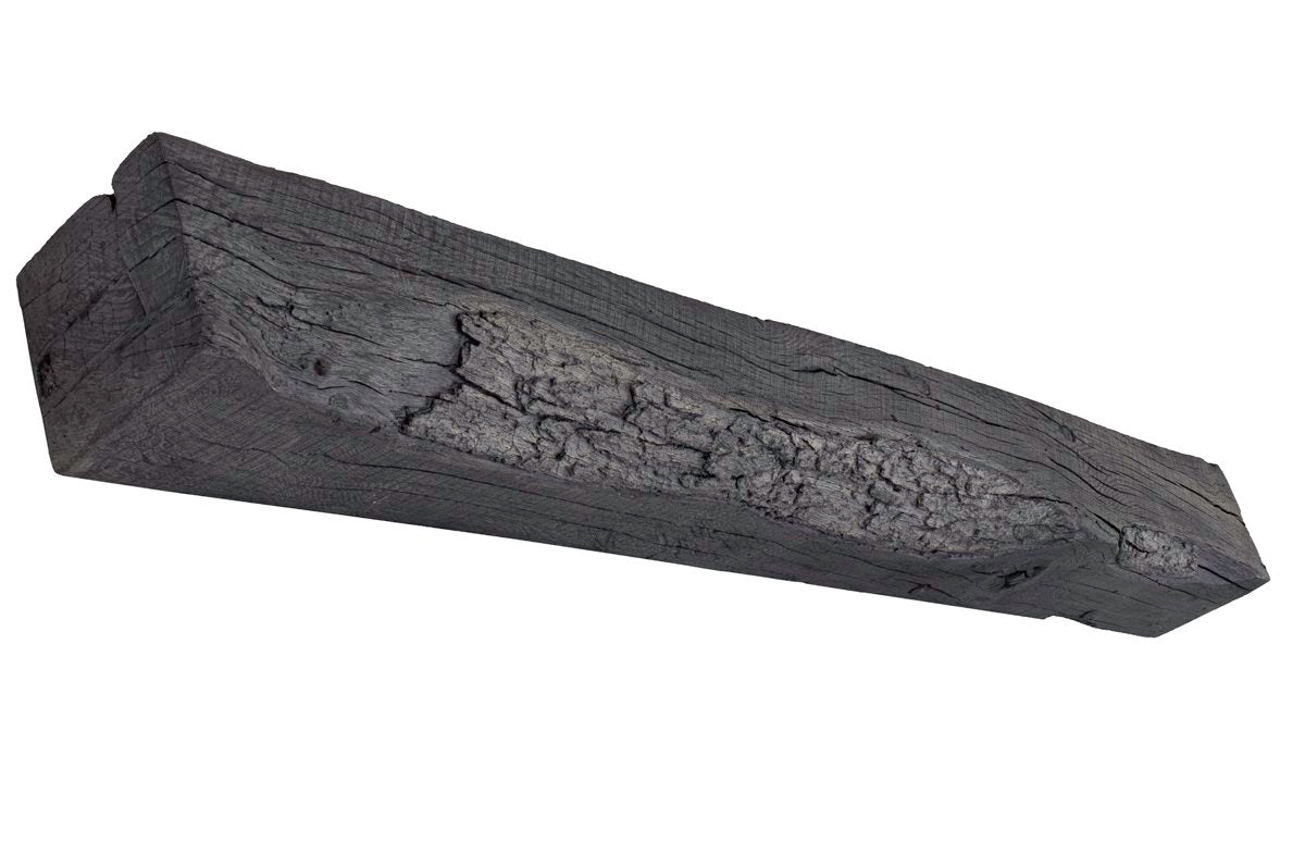 Rickhouse Non-Combustible Concrete Mantel Shelf Eclipse Finish - ExceptionalFire