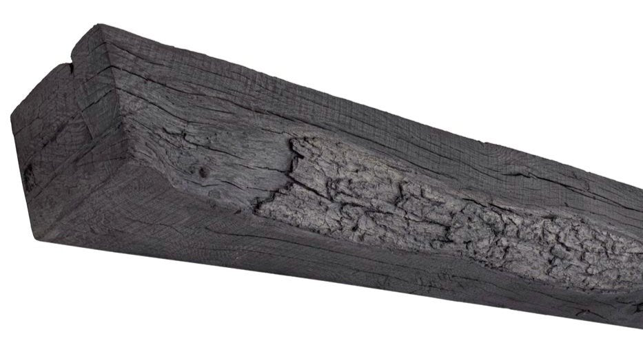 Rickhouse Non-Combustible Concrete Mantel Shelf Eclipse Finish - ExceptionalFire