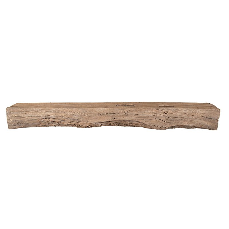 Rickhouse Non-Combustible Concrete Mantel Shelf Pale Honey Finish - ExceptionalFire