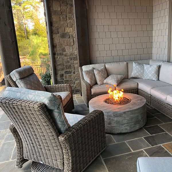Sequoia Gas Fire Pit - Low Profile - ExceptionalFire