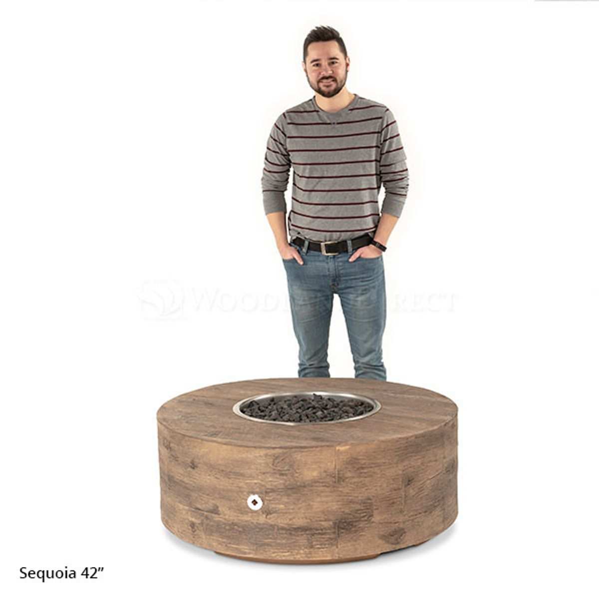 Sequoia Gas Fire Pit - Low Profile - ExceptionalFire