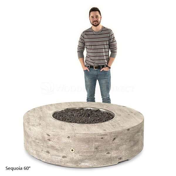 Sequoia Gas Fire Pit - Low Profile - ExceptionalFire