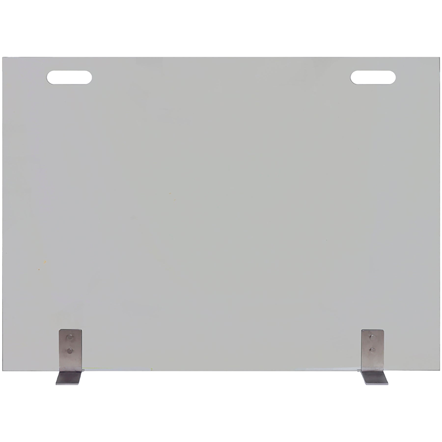 Free Standing Fireplace Screen Custom Made Elite Rectangle with Handle Cutouts