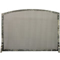 Free Standing Fireplace Screen Custom Made Craftsman Old World Arch