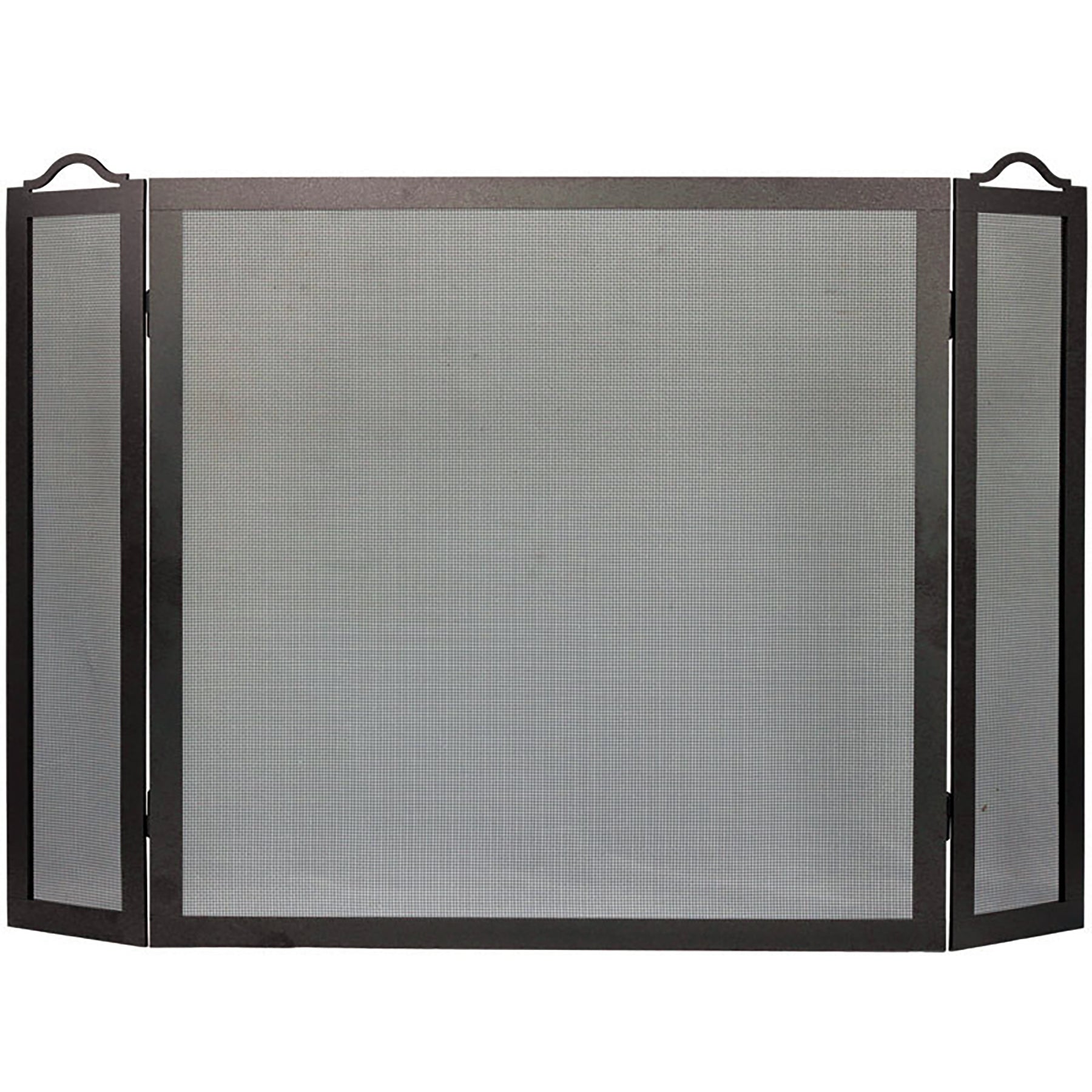 Free Standing Fireplace Screen Custom Made Essentials Triple Panel