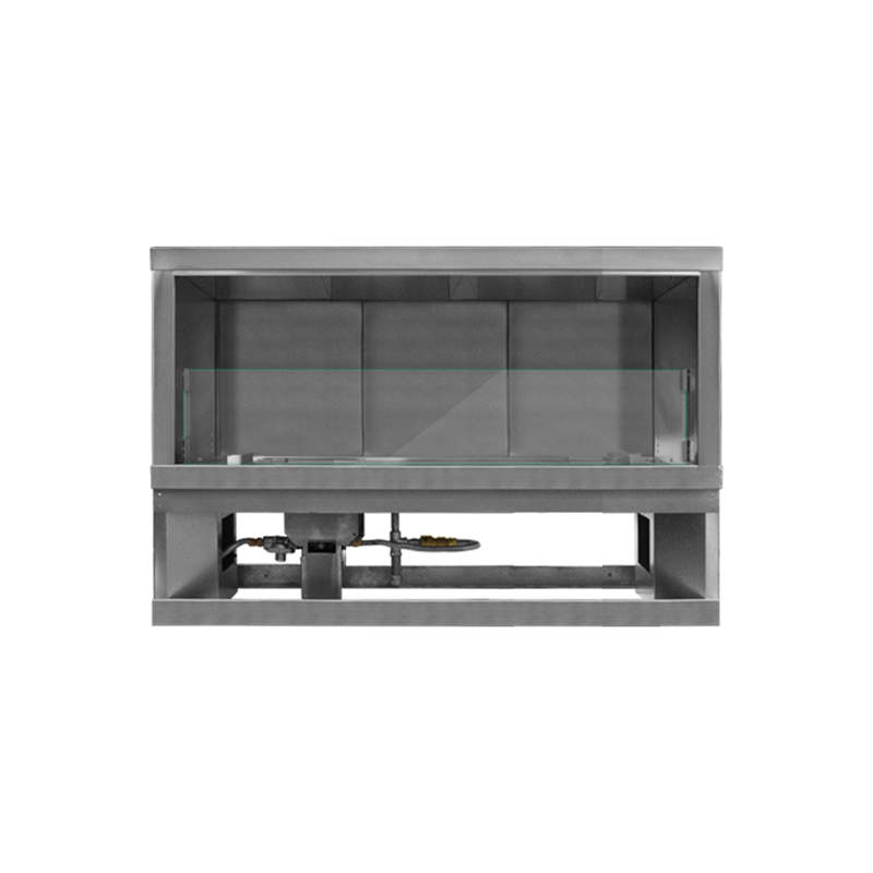 Firegear Kalea Bay 48-inch battery fireplace — manufacturer model photograph distributed by supplier