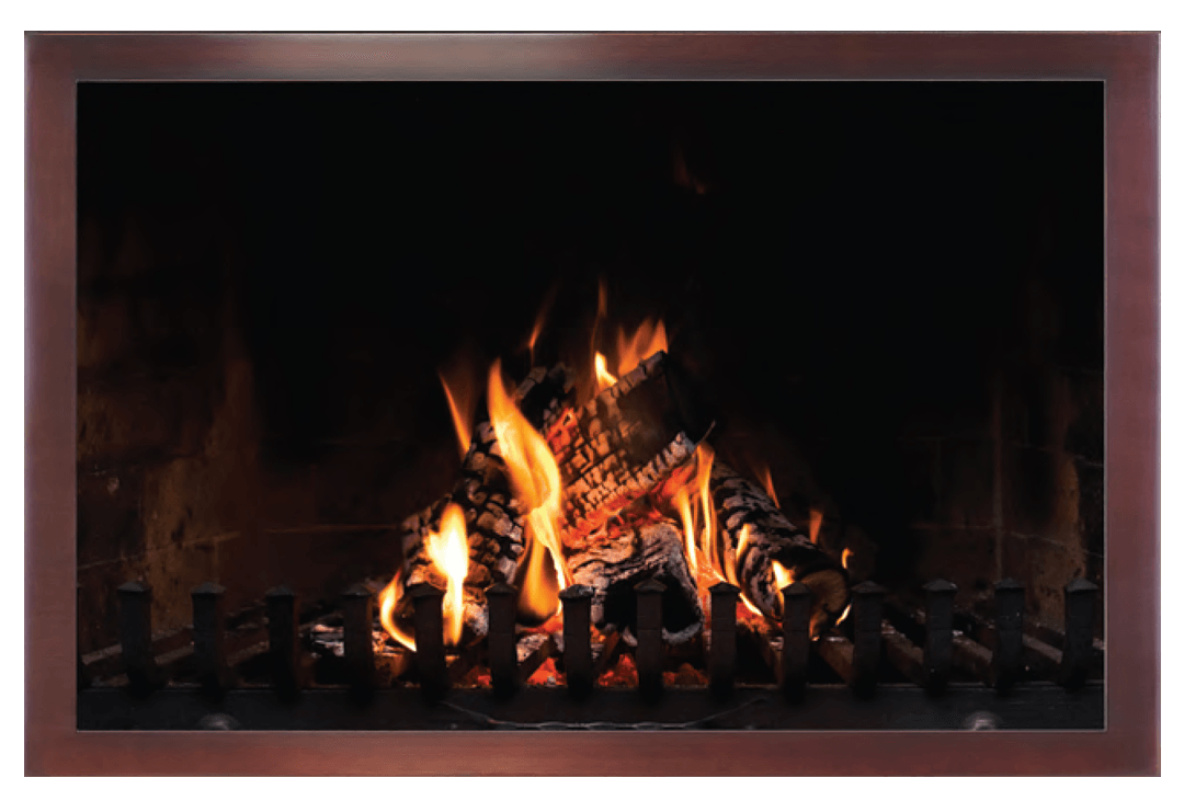 Slim Moderne - Masonry & Prefab Fireplace Glass Doors - ExceptionalFire