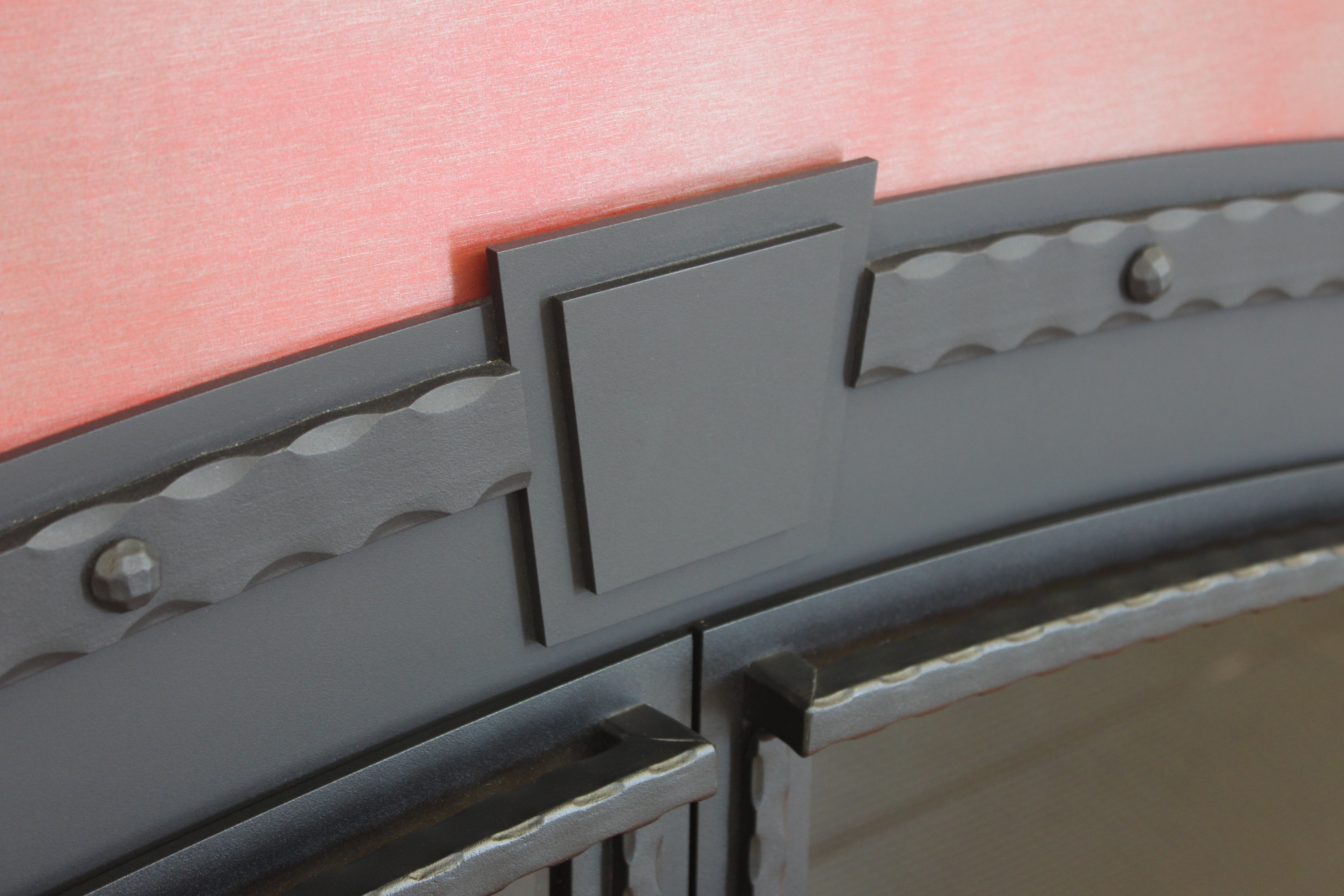 Smithline - Arch - Masonry and Prefab Fireplace Glass Doors - ExceptionalFire