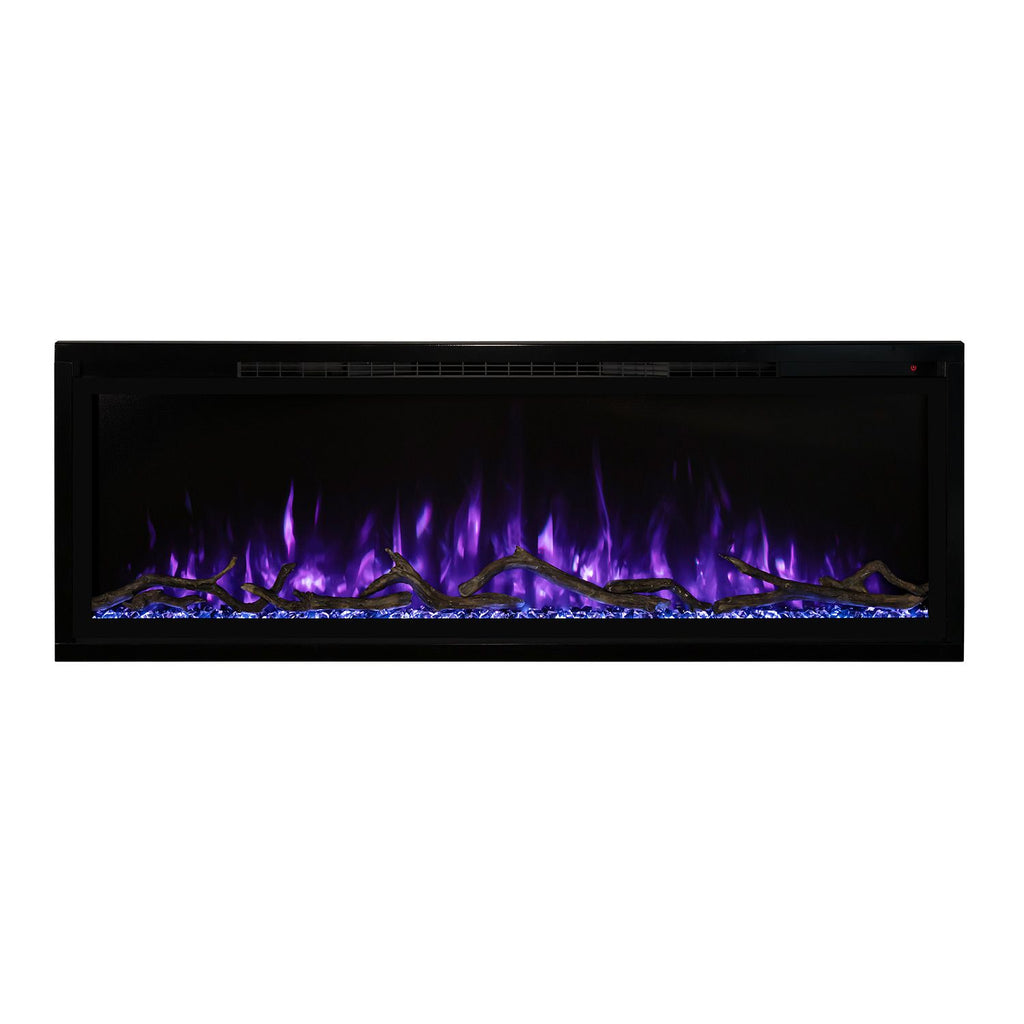 Modern Flames SPS-60B Spectrum Slimline Wall Mount/Built-In Electric Fireplace