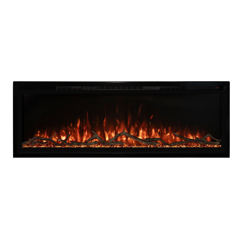 Modern Flames SPS-60B Spectrum Slimline Wall Mount/Built-In Electric Fireplace