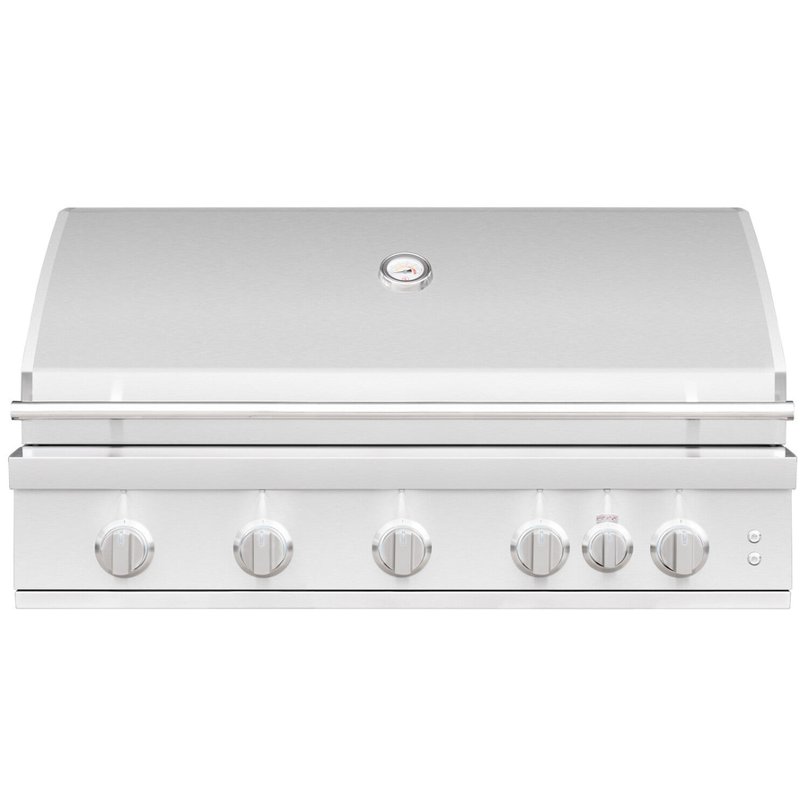 Summerset Sizzler Pro 40" 5-Burner Built-In Gas Grill with Rear Infrared Burner