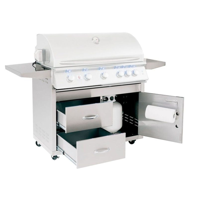 Summerset Sizzler 40-Inch Deluxe Freestanding Grill Cart