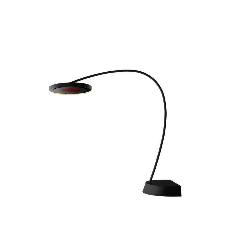 Bromic Eclipse Smart-Heat Portable 2900W Electric Patio Heater with Light & Dimmer - Matte Black