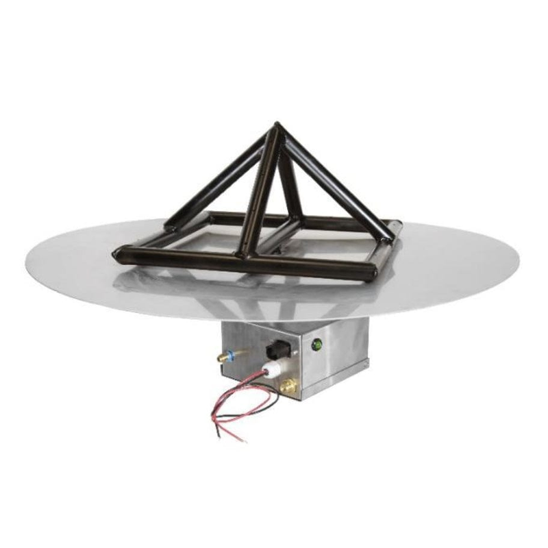 Grand Canyon 36" Tee-Pee Stack Outdoor Fire Pit Burner Kit - Propane, Electronic Ignition (WBECS)