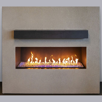 Grand Canyon Bedrock 60" Contemporary Linear Drop-In Vented Gas Burner & Case
