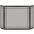 Steel Custom Folding Screens - Carolina Window Pane
