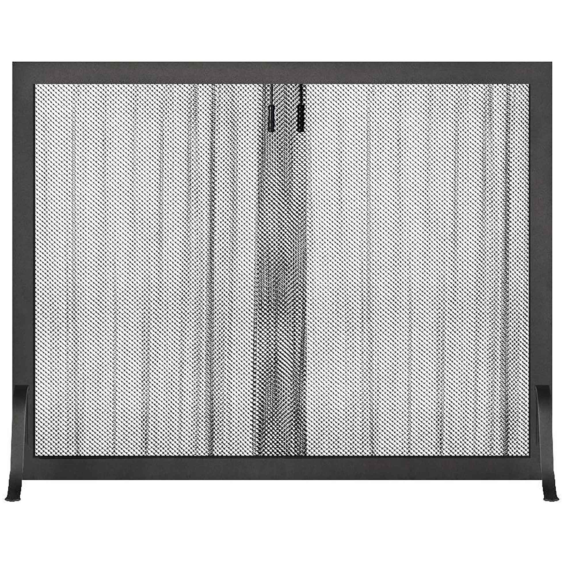 Steel Custom Free Standing Screen Door - Carolina Mesh Curtain