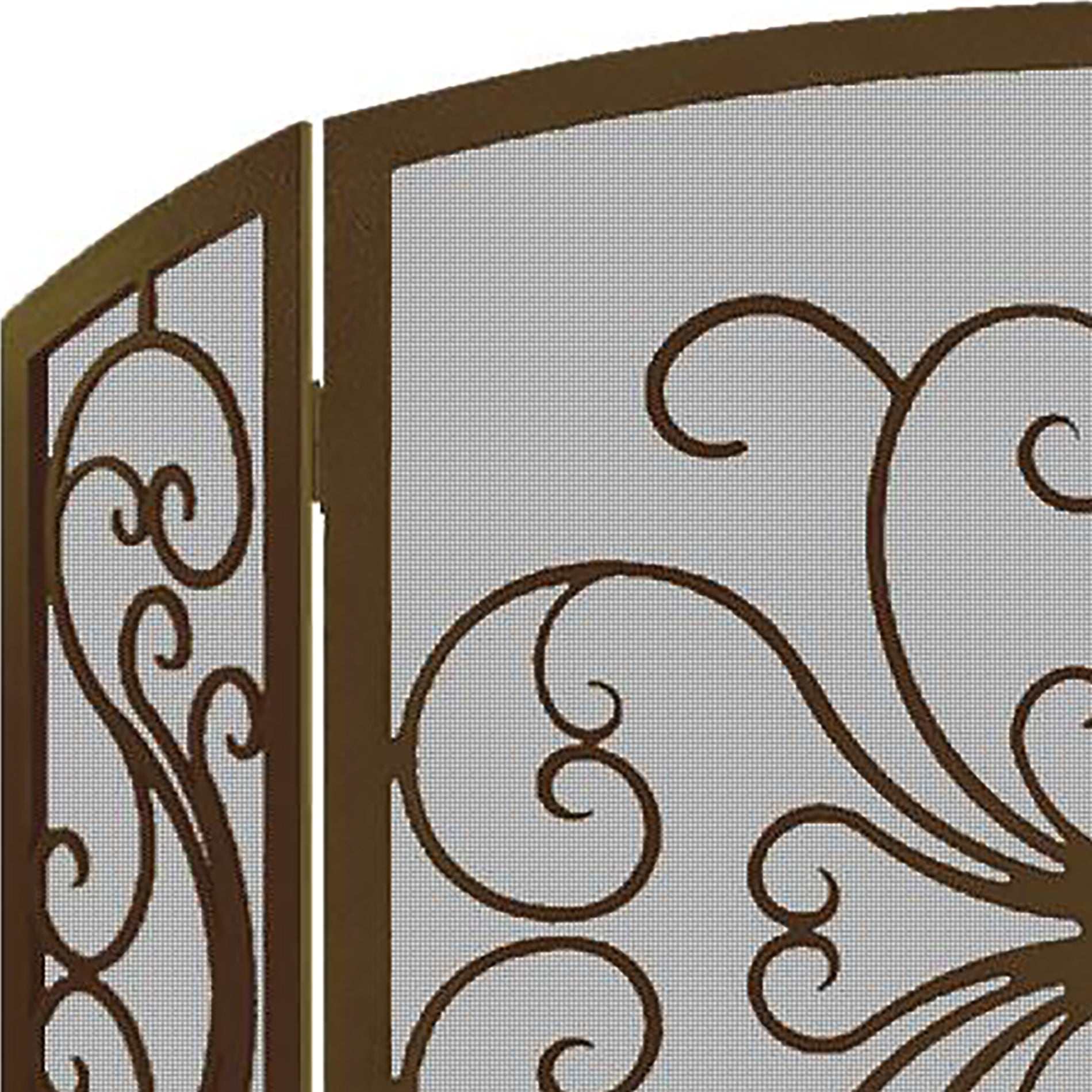 Steel Custom Made Folding Screens Options - Scroll - ExceptionalFire