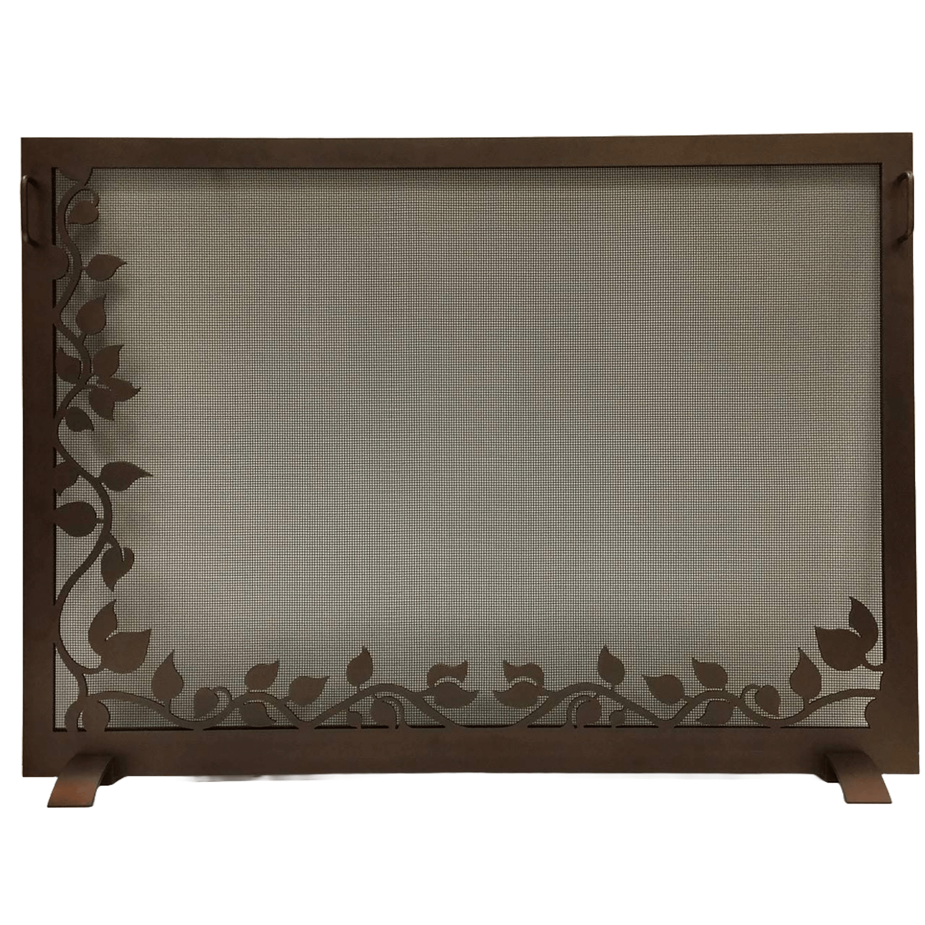 Steel Custom Single Panel Fireplace Screen Carolina Pond- Custom Size - ExceptionalFire