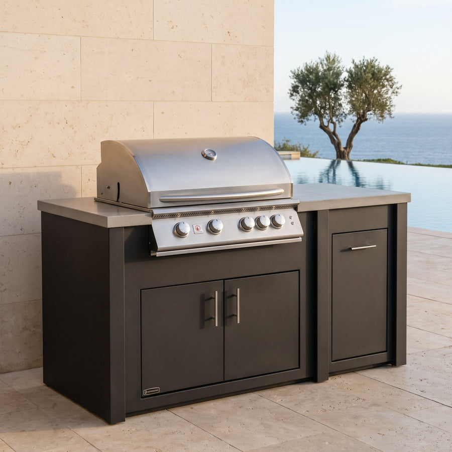 Design Specialties Magnolia 77-Inch BBQ Island