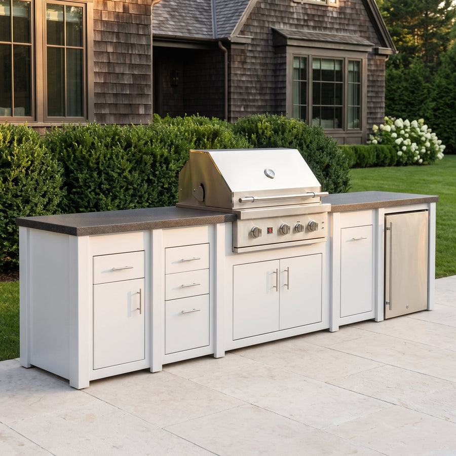 Design Specialties Piedmont 140-Inch BBQ Island