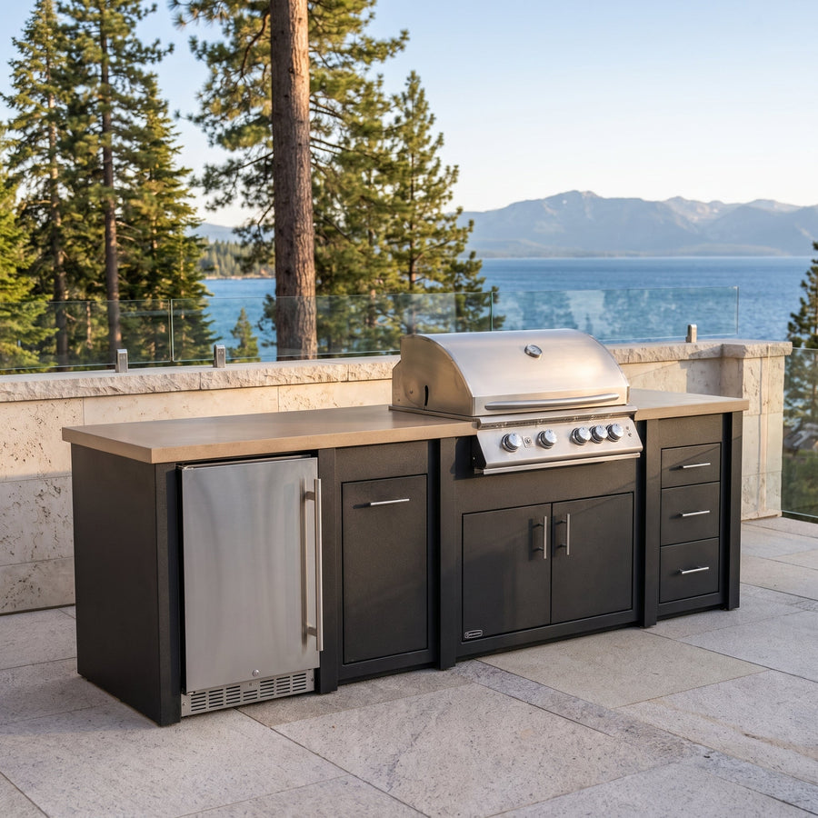 Design Specialties Savannah 119-Inch BBQ Island