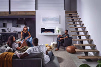 Stylus™ Cara Elite Connected Wall Hanging Electric Fireplace - Model NEFP32-5019W-IOT - ExceptionalFire