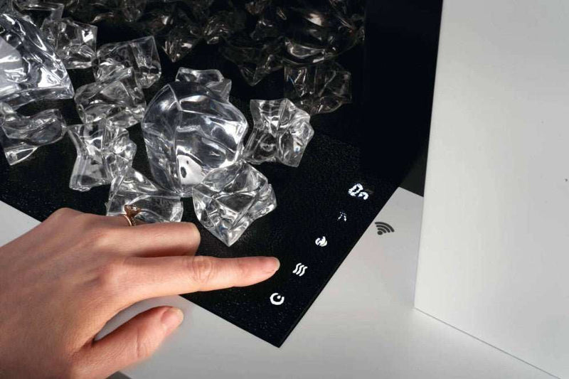 Stylus™ Cara Elite Connected Wall Hanging Electric Fireplace - Model NEFP32-5019W-IOT - ExceptionalFire