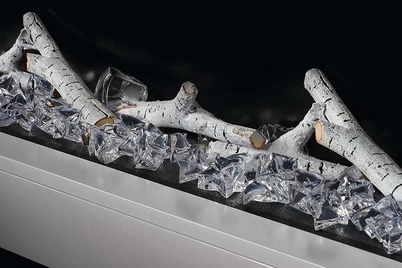 Stylus™ Cara Elite Connected Wall Hanging Electric Fireplace - Model NEFP32-5019W-IOT - ExceptionalFire