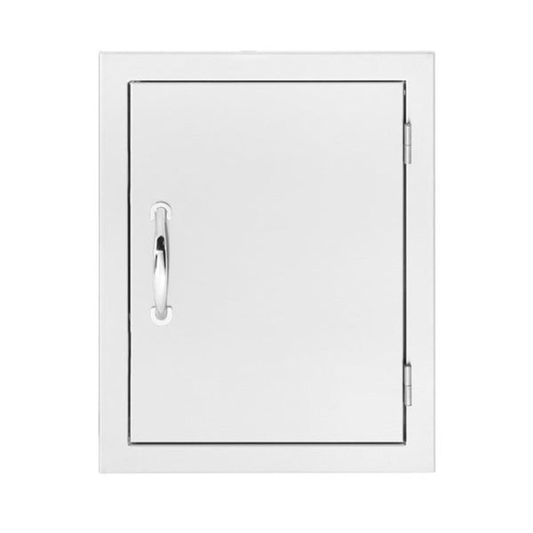 Summerset Large Vertical Door 18x22 inch stainless steel outdoor kitchen access door with magnetic latch