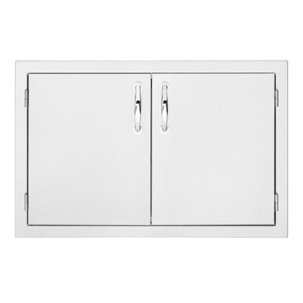 Summerset 30 inch double access door stainless steel outdoor kitchen storage unit