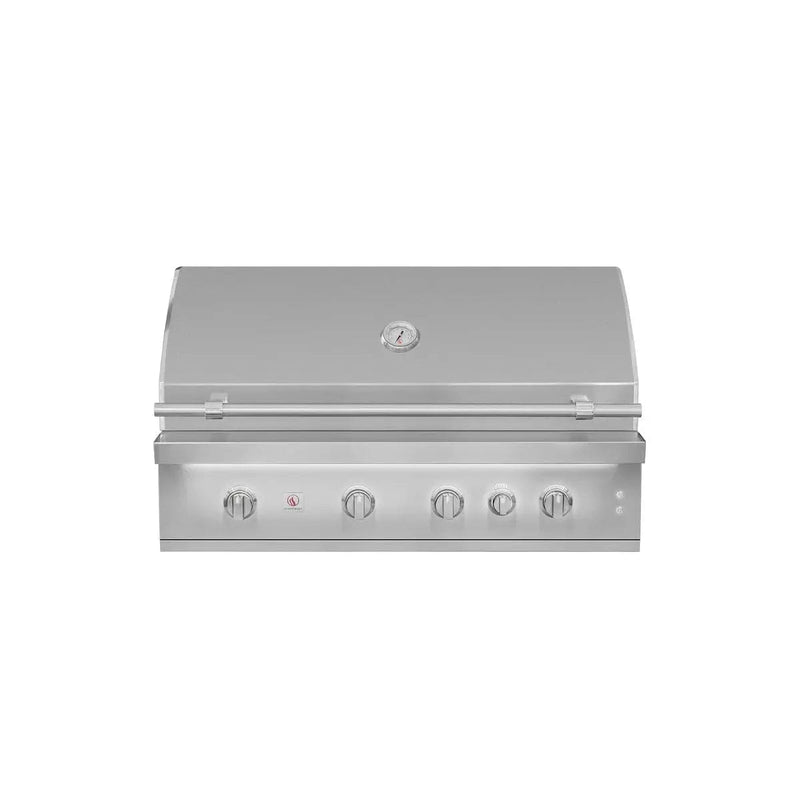 Summerset Quest 42-Inch 4-Burner Built-In Gas Grill with Rear Infrared Burner