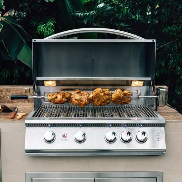 Summerset Sizzler Pro Built-In Gas Grill - 40" - ExceptionalFire