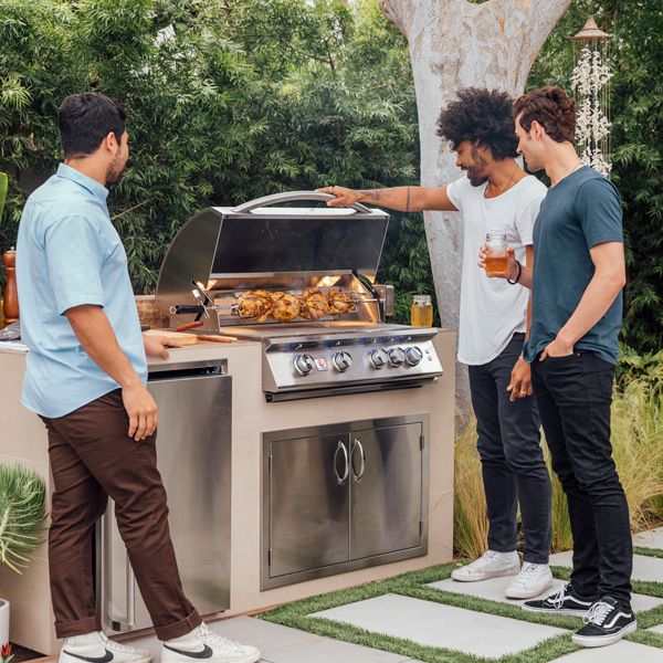 Summerset Sizzler Pro Built-In Gas Grill - 40" - ExceptionalFire