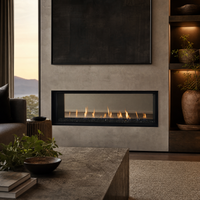 Superior DRL4000 60" See-Through Linear Direct Vent Gas Fireplace - Model DRL4060-ST — lifestyle