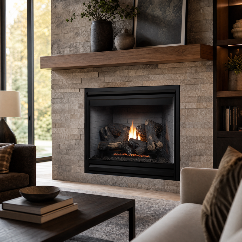 Superior DRT4000 45" Direct Vent Gas Fireplace - Model DRT4045 — lifestyle