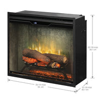 Revillusion® Built-In 24" Firebox/Fireplace Insert , Weathered Grey - Model RBF24DLXWC