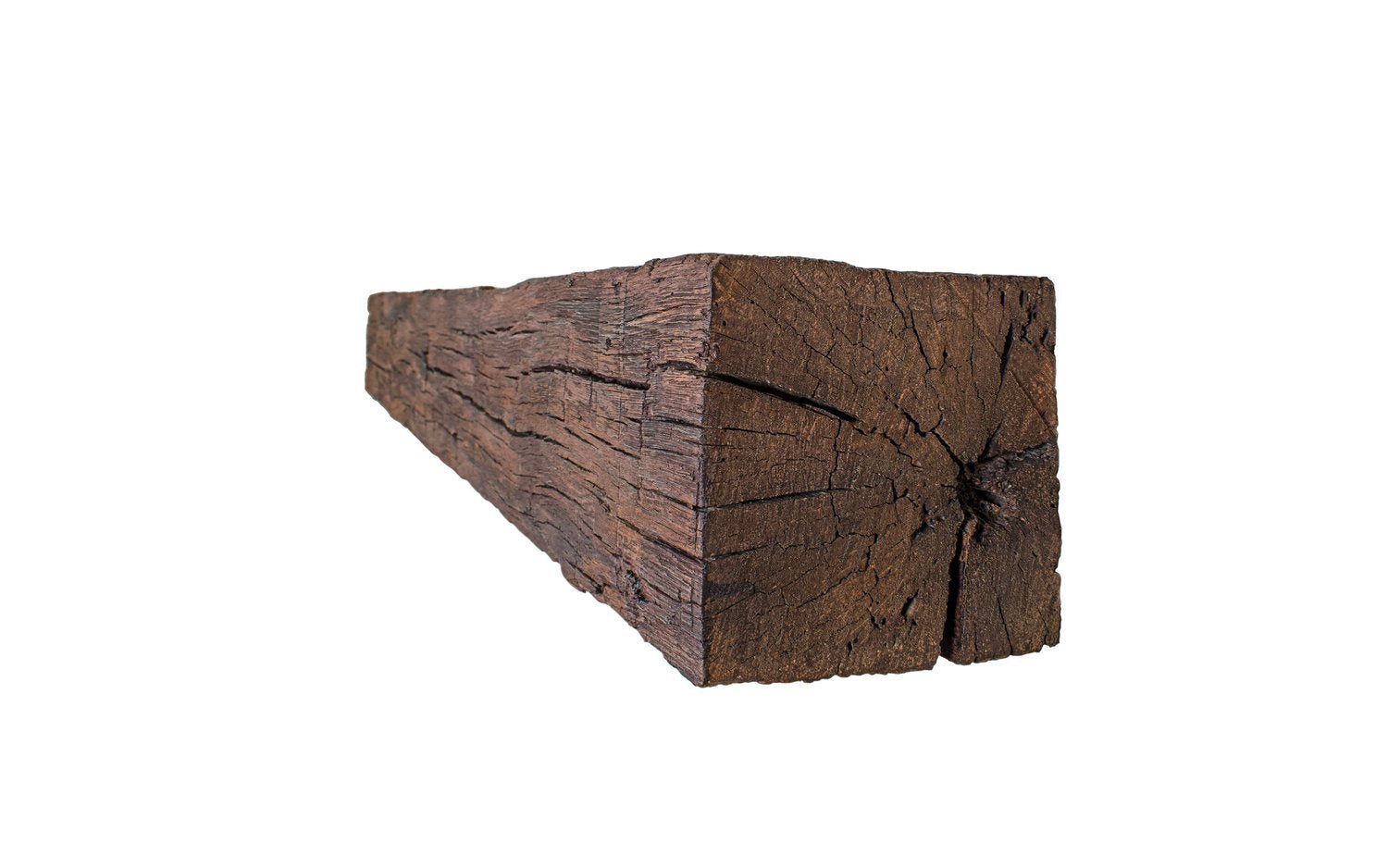 Tabacco Non-Combustible Concrete Mantel Shelf Maduro Finish - ExceptionalFire