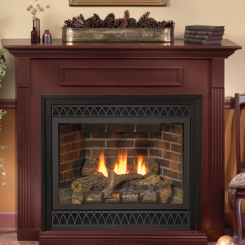 Empire Tahoe Deluxe 48" Direct Vent Gas Fireplace - Model DVD48FP