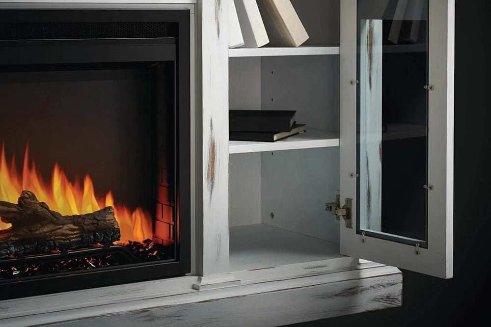 The Charlotte Electric Mantel Package - ExceptionalFire