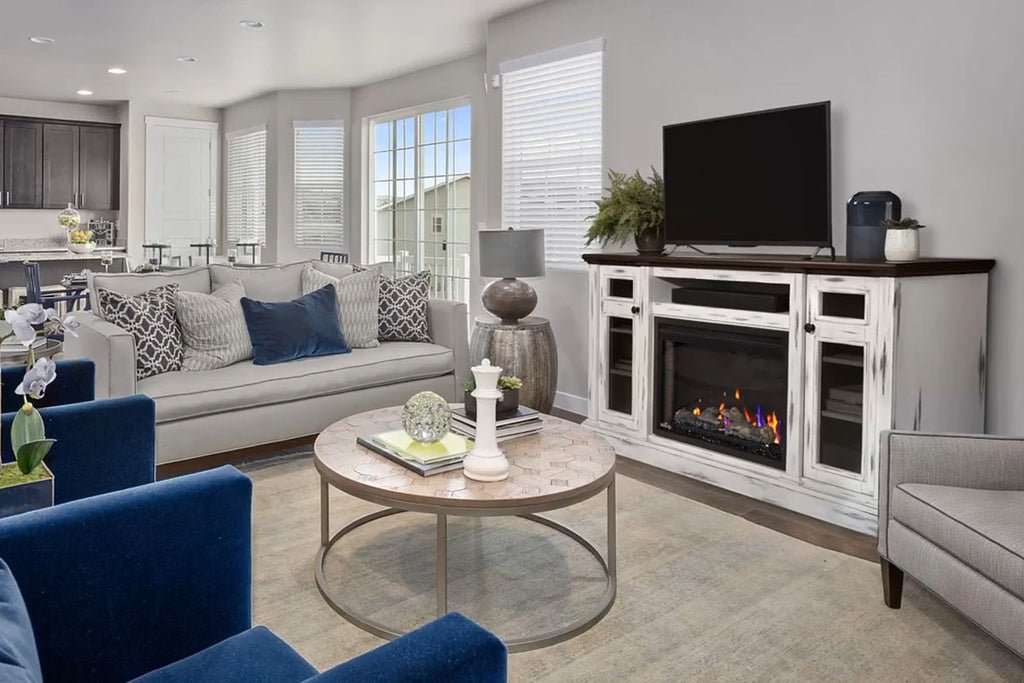 The Charlotte Electric Mantel Package - ExceptionalFire