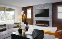 Trivista™ Pictura 60 Three-sided Wall Hanging Electric Fireplace - ExceptionalFire