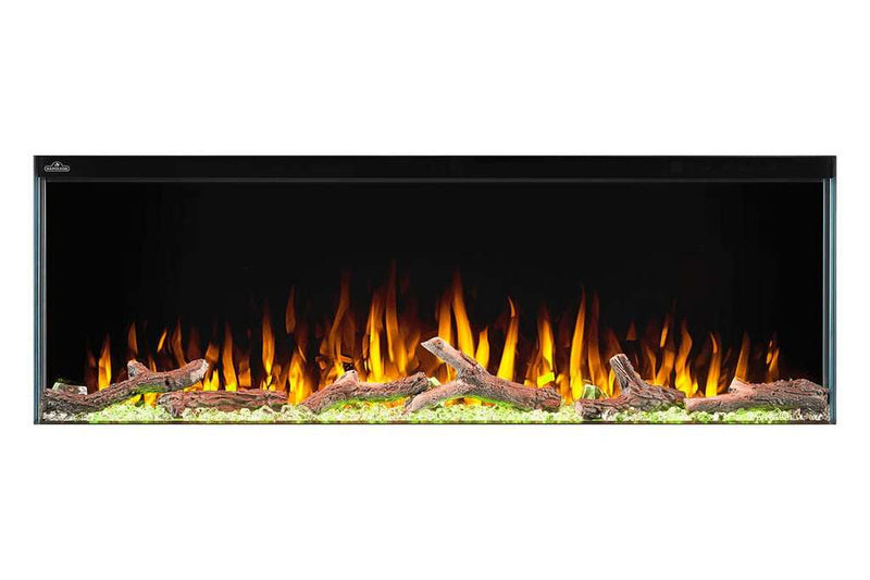 Trivista™ Primis 50 Three-sided Built-in Electric Fireplace - Model NEFB50H-3SV - ExceptionalFire