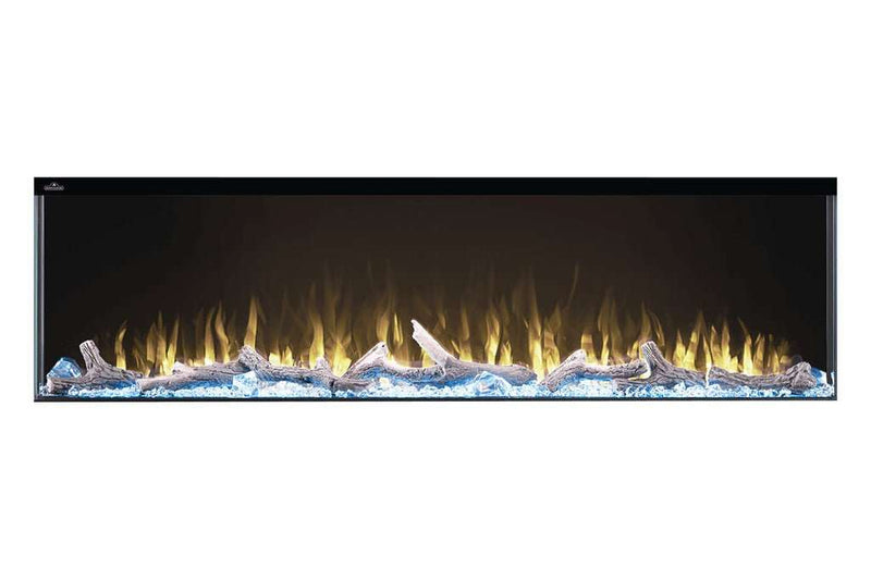 Trivista™ Primis 50 Three-sided Built-in Electric Fireplace - Model NEFB50H-3SV - ExceptionalFire