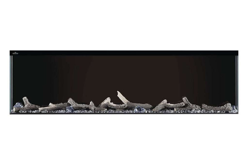 Trivista™ Primis 50 Three-sided Built-in Electric Fireplace - Model NEFB50H-3SV - ExceptionalFire