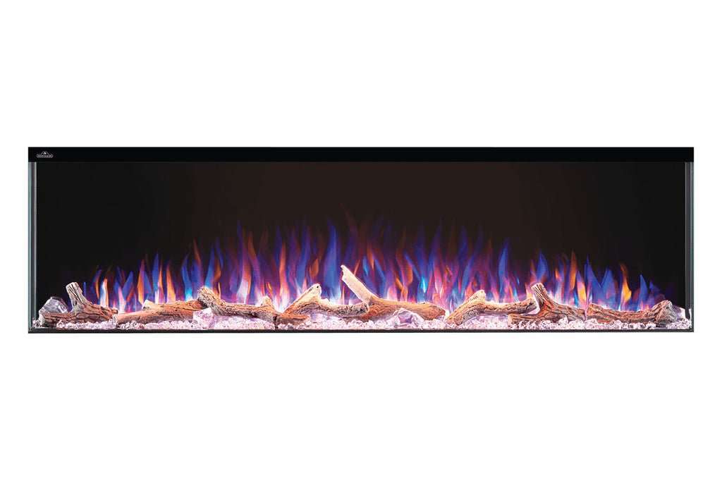 Trivista™ Primis 60 Three-sided Built-in Electric Fireplace - Model NEFB60H-3SV - ExceptionalFire