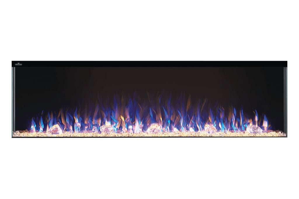 Trivista™ Primis 60 Three-sided Built-in Electric Fireplace - Model NEFB60H-3SV - ExceptionalFire